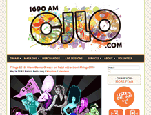 Tablet Screenshot of cjlo.com